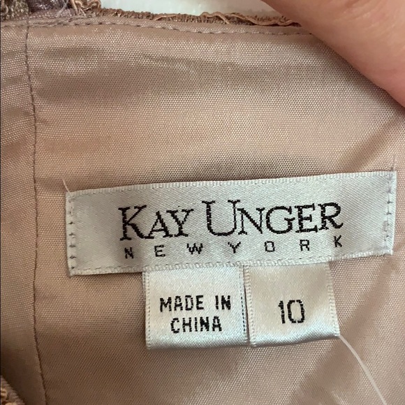 Kay Unger Mauve Sheath - NWT - Picture 6 of 6